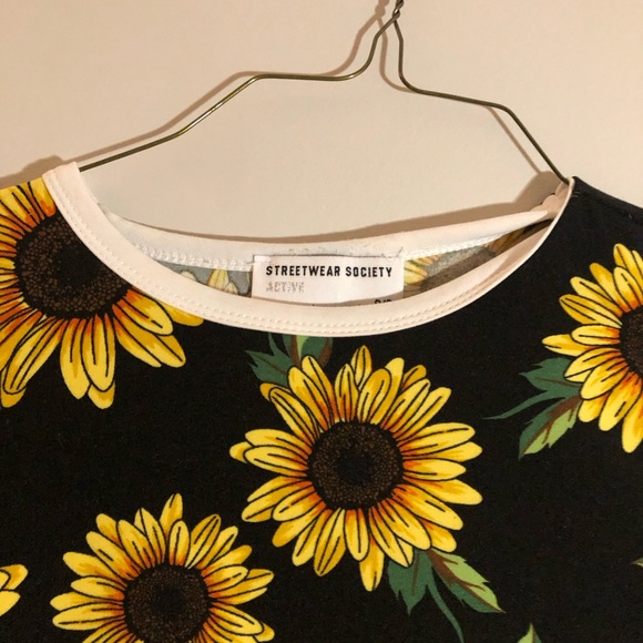 Sunflower Crop Top - Picture 2 of 2